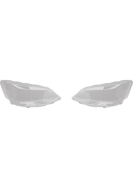 2 Adet Araba Ön Far Lens Kapağı Far Lambası Shl NV200 2010-2018 Için (Yurt Dışından)