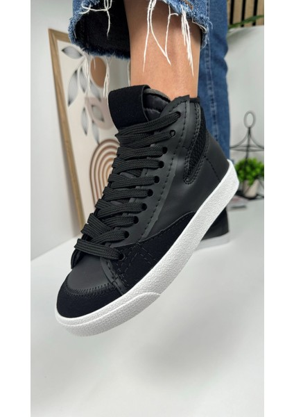 Günlük Kadın Sneaker Bağcıklı Tırtıklı Taban Süet File Detaylı Yürüyüş Spor Basket Ayakkabı 08 fiyatları