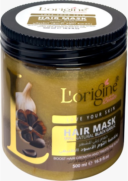Saç Maskesi Siyah Sarmısak Özlü (Kokusuz Formül) 500ML Hair Mask fiyatları