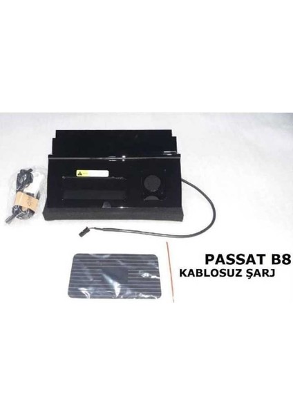 Vw Passat B8 Kablosuz Şarj Cihazı 2015-2019 modelleri