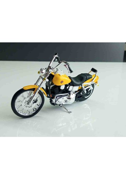 Dianomimaisto 1:18 Ölçek 2001 Fxdwg Wide Glide Harley Davidson Metal Motosiklet