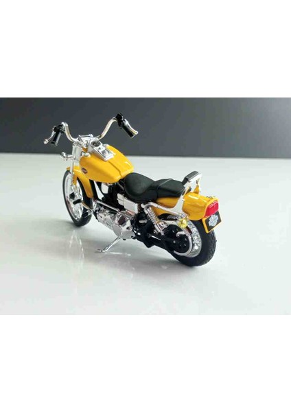 Dianomimaisto 1:18 Ölçek 2001 Fxdwg Wide Glide Harley Davidson Metal Motosiklet