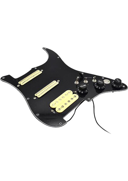 Yüklü Pickguard Sağ Sağlam Akustik Elektrik Için Accs Ve Sarı (Yurt Dışından)