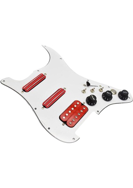 Yüklü Pickguard Sağ Sağlam Akustik Elektrik Için Accs Ve Kırmızı (Yurt Dışından) fiyatları