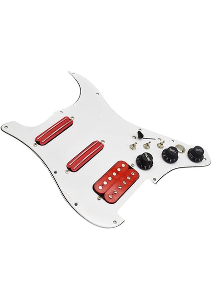 Yüklü Pickguard Sağ Sağlam Akustik Elektrik Için Accs Ve Kırmızı (Yurt Dışından) modelleri
