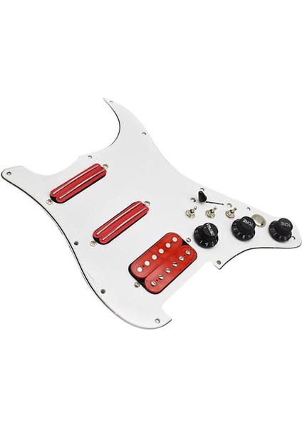 Yüklü Pickguard Sağ Sağlam Akustik Elektrik Için Accs Ve Kırmızı (Yurt Dışından) indirimleri