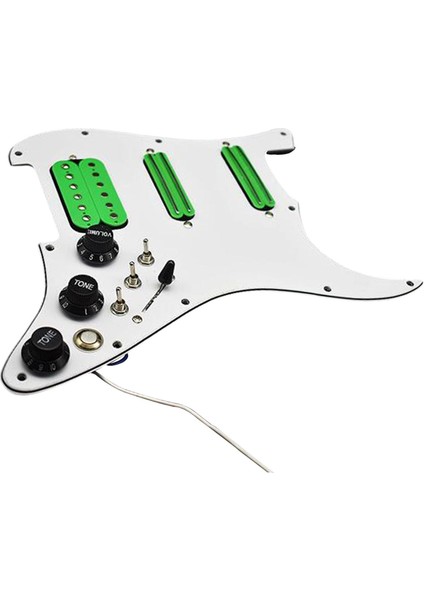 Yüklü Pickguard Sağ Sağlam Akustik Elektrik Için Accs Şil (Yurt Dışından) fiyatları