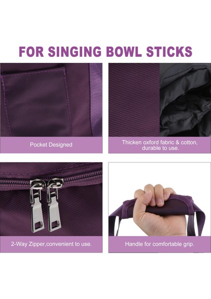 Kristal Taşıma Kasası Seyahat Çantası Koruyucusu 6/7/8 Inç 8 Inç Menekşe 5# (Yurt Dışından) indirimleri