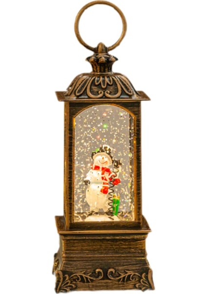 Noel Kar Küresi Şömine Rafı Oturma Odası I Için Noel Feneri (Yurt Dışından)