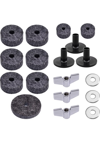 Yedek Aksesuarlar Davul Felt Cymbal Serbest Bırakma Gri (Yurt Dışından) fırsatları