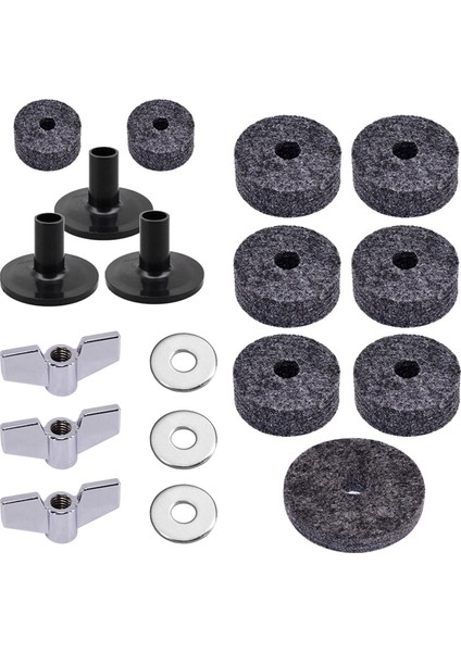 Yedek Aksesuarlar Davul Felt Cymbal Serbest Bırakma Gri (Yurt Dışından) indirimleri