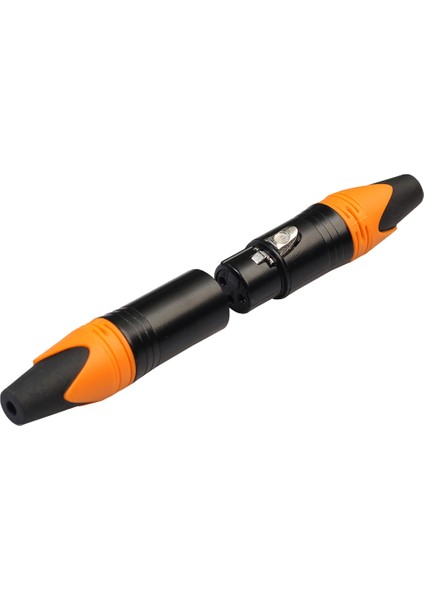 5 + 5 Dişi 3 Pin Xlr Lehim Tipi Mikrofon Hattı Fiş Örü - Turuncu (Yurt Dışından) indirimleri