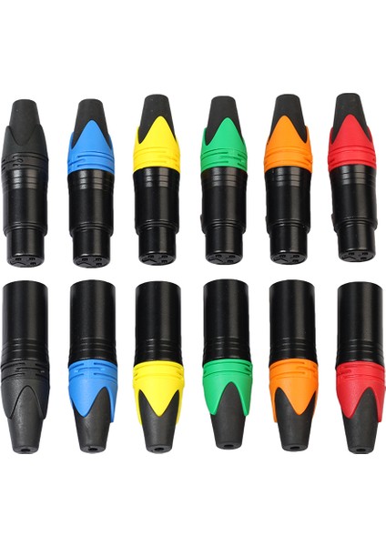 5 Çift 3 Xlr Fiş Örü Ve Dişi Mikrofon Adaptü Mavi (Yurt Dışından) fırsatları