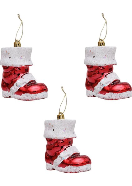 3X Noel Süsleri Noel Baba Nişan Için Kullanılabilir (Yurt Dışından)