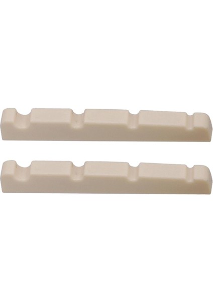 2X Gitar Kavisli Yivli Somun 4 Telli Elektrik Gitar Bas Bej Rengi (Yurt Dışından) fiyatları