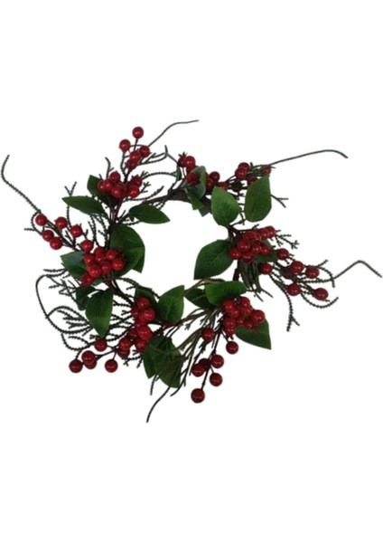 Noel Mum Ev Dekorasyonu Çiftlik Evi Noel B Için Noel Çelengi (Yurt Dışından) fiyatları