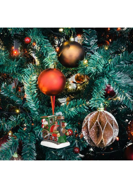 Noel Tren Kolye Noel Baba Heykelcik Süsleme Asılı (Yurt Dışından) fiyatları