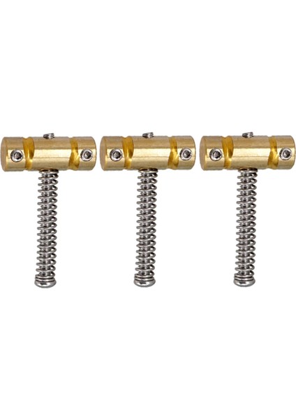 3X Gitar Köprüsü Eyer Pirinç Set Pirinç Eyer Elektro Gitar Parçaları Için (Yurt Dışından)