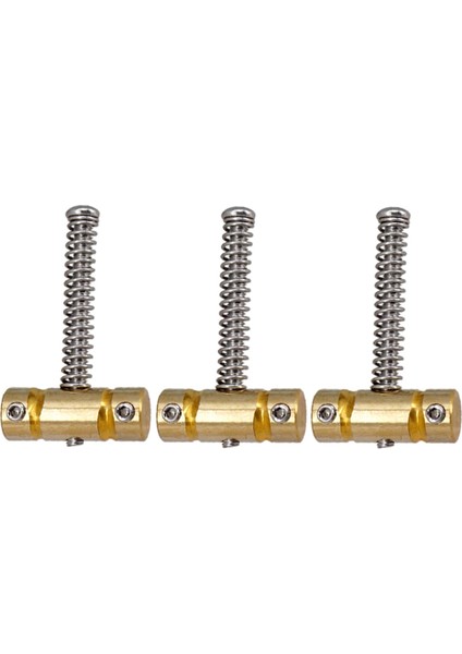 3X Gitar Köprüsü Eyer Pirinç Set Pirinç Eyer Elektro Gitar Parçaları Için (Yurt Dışından) modelleri