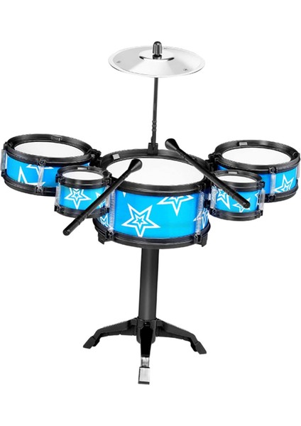 Simülasyon Çocuk Davul I Müzik Aletleri Çocuk Müzikal Enstrüman Mavi (Yurt Dışından) fiyatları