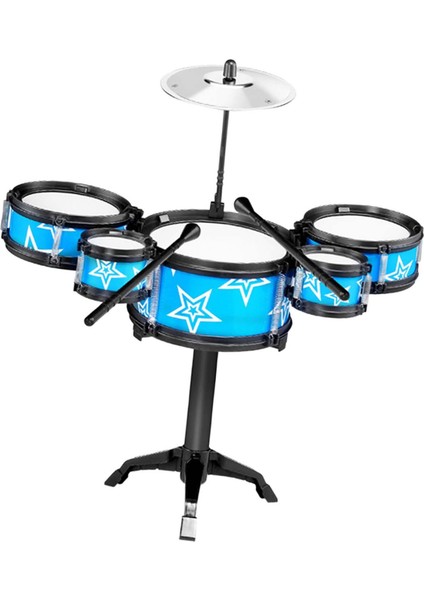 Simülasyon Çocuk Davul I Müzik Aletleri Çocuk Müzikal Enstrüman Mavi (Yurt Dışından) modelleri