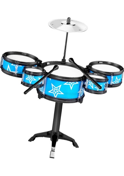Simülasyon Çocuk Davul I Müzik Aletleri Çocuk Müzikal Enstrüman Mavi (Yurt Dışından) indirimleri