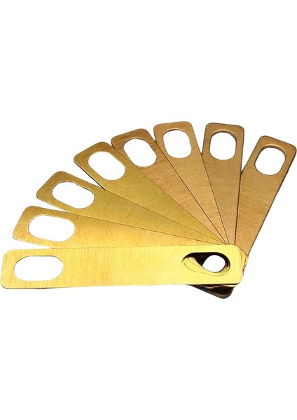 8X Gitar Boyun Şimleri, Bas Çalanlar Için Pirinç Şimler Araçları Elektro Gitar (Yurt Dışından)