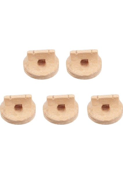 5X Akçaağaç Ahşap Çin Erhu Üsü 14X14X9Mm Erhu Parçaları Accs Için (Yurt Dışından)