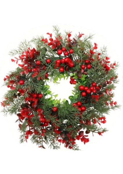 Kırmızı Meyveler Noel Çelengi Düğün Dış Ev Dekorasyonu Için Asılı Süsü (Yurt Dışından) fiyatları