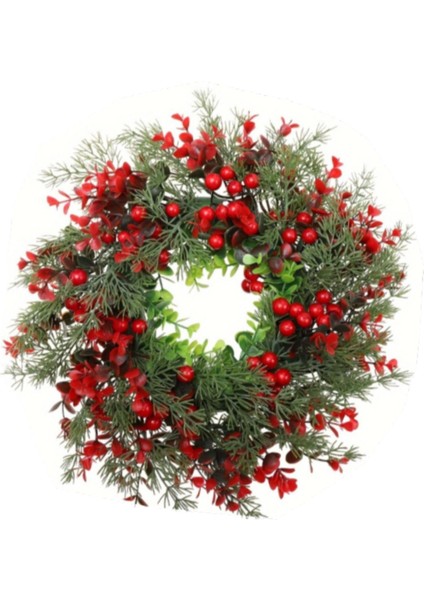 Kırmızı Meyveler Noel Çelengi Düğün Dış Ev Dekorasyonu Için Asılı Süsü (Yurt Dışından) fırsatları