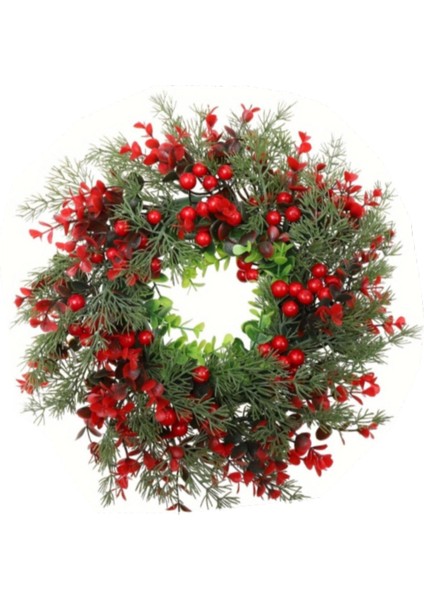 Kırmızı Meyveler Noel Çelengi Düğün Dış Ev Dekorasyonu Için Asılı Süsü (Yurt Dışından) indirimleri