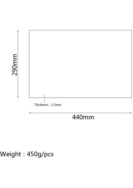 Pickguard Scratch Malzemesi Boş Levha Kırmızı (Yurt Dışından) indirimleri