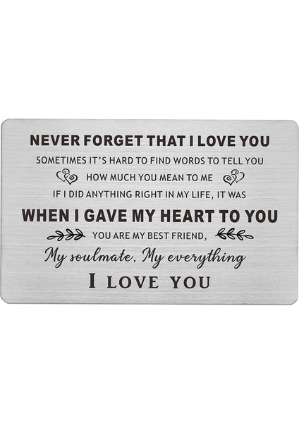 Kazınmış Cü Ekleme Kartı Tebrik Kartı Günü Hediyesi Romantik Hatıra C (Yurt Dışından) modelleri