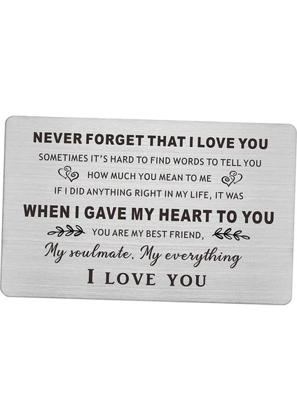 Kazınmış Cü Ekleme Kartı Tebrik Kartı Günü Hediyesi Romantik Hatıra C (Yurt Dışından) fırsatları