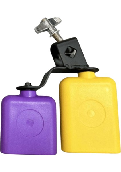 Konserler Için Montajlı Iki Inek Çanı Sağlam Çift Çan (Yurt Dışından)