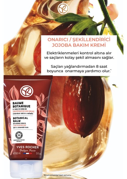 Onarıcı/Şekillendirici (Baume Botanique) Jojoba Prebiyotik Bakım Kremi - Vegan-150 ml