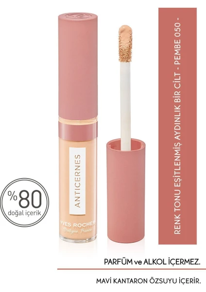 Yves Rocher Aydınlık Görünüm Veren Kusursuz Likit Kapatıcı-7 Ml-pembe 050