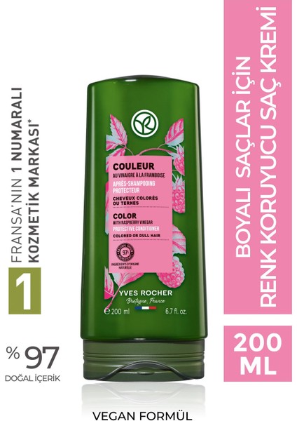 Boyalı Saçlar Için (couleur) Renk Koruyucu Saç Kremi - Vegan-200 Ml