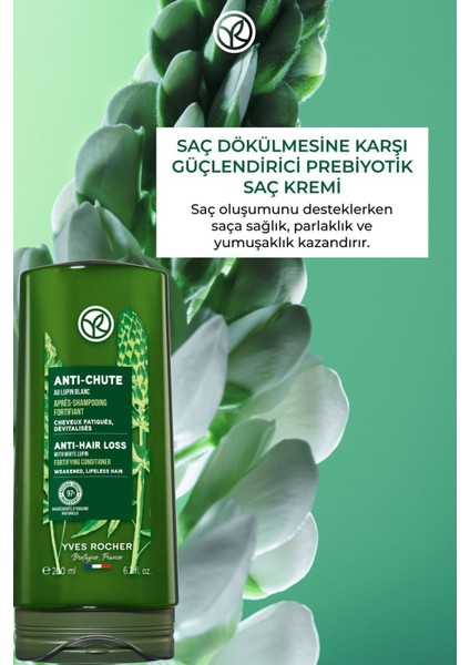 Saç Dökülmesine Karşı (anti-chute) Güçlendirici Prebiyotik Saç Kremi - Vegan-200 Ml- 52694