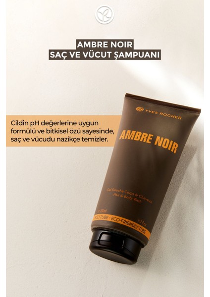 Ambre Noir- Saç Ve Vücut Şampuanı - 200 Ml-38421