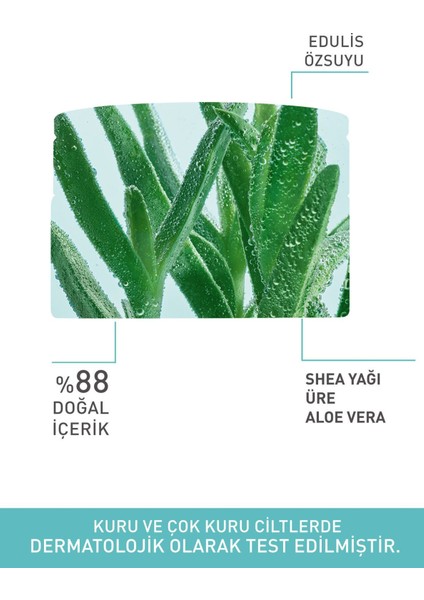 Çok Kuru Cilt, Aloe Vera&Üre&Shea, Yoğun Krem-Hydra Vegetal Bitkisel Nemlendirici Bakım-50ml