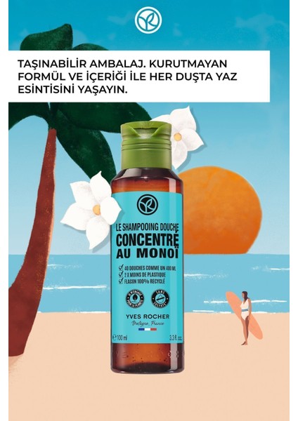 Monoi Konsantre Saç Ve Vücut Şampuanı-100ml