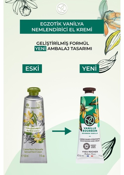 Nemlendirici El Kremi- Egzotik Vanilya- 30ml