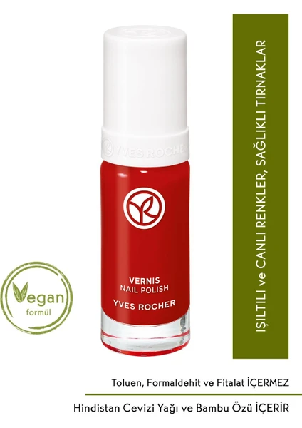 Yves Rocher Go Green Oje-23-Kırmızı-5 ml