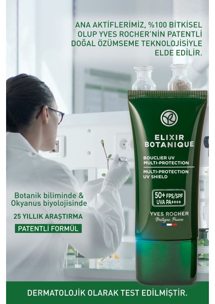 Yaşlanma Karşıtı Bitkisel Antioksidan Bakım Elixir Botanique-vitamin E-50 Spf Yüz Kremi-30 ml