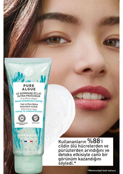 Normal Ve Kuru Ciltler Için Pure Algue Prebiyotik Yüz Peelingi-75 ml