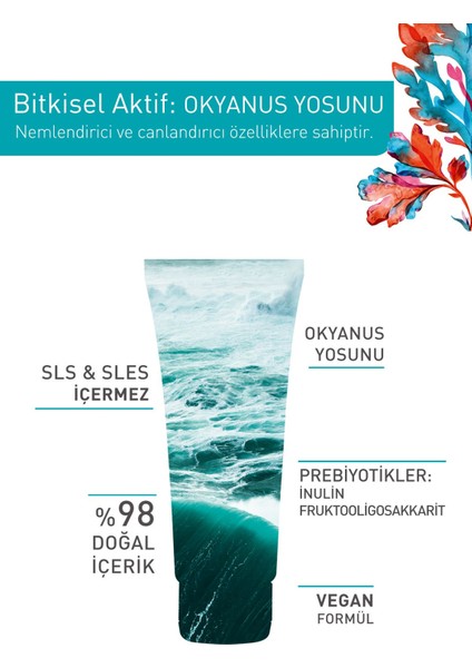 Normal Ve Kuru Ciltler Için Pure Algue Prebiyotik Yüz Peelingi-75 ml