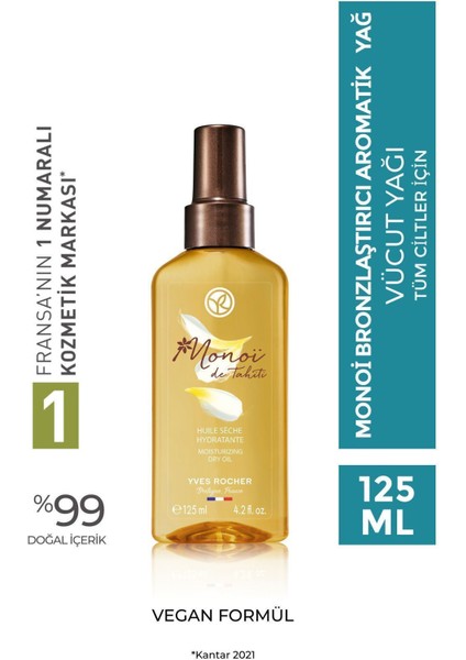 Monoi Bronzlaştırıcı Aromatik YAĞ-125 ML-74517