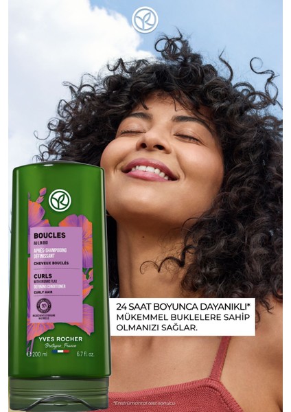 Kıvırcık ve Dalgalı Saçlar İçin (Boucle) Bukle Belirginleştirici Saç Kremi - Vegan-200 ml