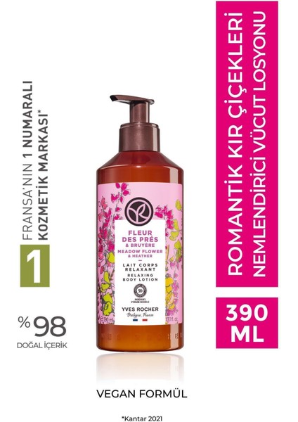 Nemlendirici Vücut Losyonu - Romantik Kır Çiçekleri - 390ml-67060